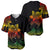 Polynesian Pride Plumeria Flowers Baseball Jersey Polynesian Tribal Reggae Vibe LT9 - Polynesian Pride