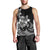 Polynesian Pride Plumeria Flowers Men Tank Top Polynesian Tribal White Vibe LT9 - Polynesian Pride