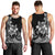 Polynesian Pride Plumeria Flowers Men Tank Top Polynesian Tribal White Vibe LT9 - Polynesian Pride