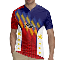 Personalized Philippines Eight Rays Sun Rugby Jersey Traditional Filipino Igorot Pattern Motif LT9 - Polynesian Pride