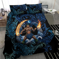 Samoa Siva Afi Bedding Set Fireknife Fire Dance Pacific Tribal Motif LT9 - Polynesian Pride