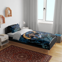 Samoa Siva Afi Bedding Set Fireknife Fire Dance Pacific Tribal Motif LT9 - Polynesian Pride
