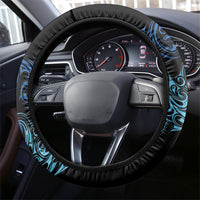 Samoa Siva Afi Steering Wheel Cover Fireknife Fire Dance Pacific Tribal Motif LT9 - Polynesian Pride