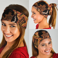 Samoa Siva Afi Dance Fireknife Neck Gaiter Samoan Tribal Motif Dancing in the Fire LT9 - Polynesian Pride