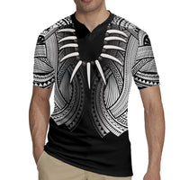 Samoan Ula Nifo Afi Tribal Rugby Jersey Polynesian Pattern LT9 - Polynesian Pride