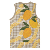 Maku'e Hawaiian Mango Palaka Basketball Jersey Aloha Hibiscus Pikake Lei LT9 - Polynesian Pride