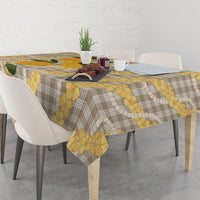 Maku'e Hawaiian Mango Palaka Tablecloth Aloha Hibiscus Pikake Lei LT9 - Polynesian Pride