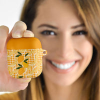 Alani Hawaiian Mango Palaka AirPods Case Aloha Hibiscus Pikake Lei LT9 - Polynesian Pride
