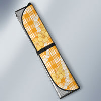 Alani Hawaiian Mango Palaka Auto Sun Shade Aloha Hibiscus Pikake Lei LT9 - Polynesian Pride