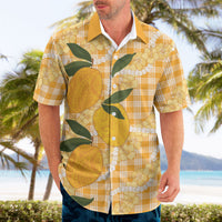 Alani Hawaiian Mango Palaka Hawaiian Shirt Aloha Hibiscus Pikake Lei LT9 - Polynesian Pride