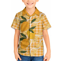 Alani Hawaiian Mango Palaka Hawaiian Shirt Aloha Hibiscus Pikake Lei LT9 - Polynesian Pride
