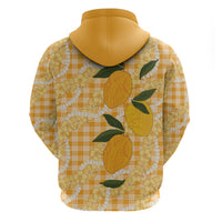Alani Hawaiian Mango Palaka Hoodie Aloha Hibiscus Pikake Lei LT9 - Polynesian Pride