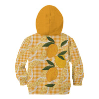 Alani Hawaiian Mango Palaka Kid Hoodie Aloha Hibiscus Pikake Lei LT9 - Polynesian Pride