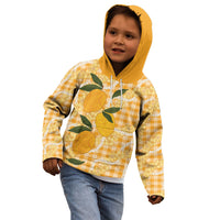 Alani Hawaiian Mango Palaka Kid Hoodie Aloha Hibiscus Pikake Lei LT9 - Polynesian Pride