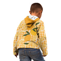 Alani Hawaiian Mango Palaka Kid Hoodie Aloha Hibiscus Pikake Lei LT9 - Polynesian Pride