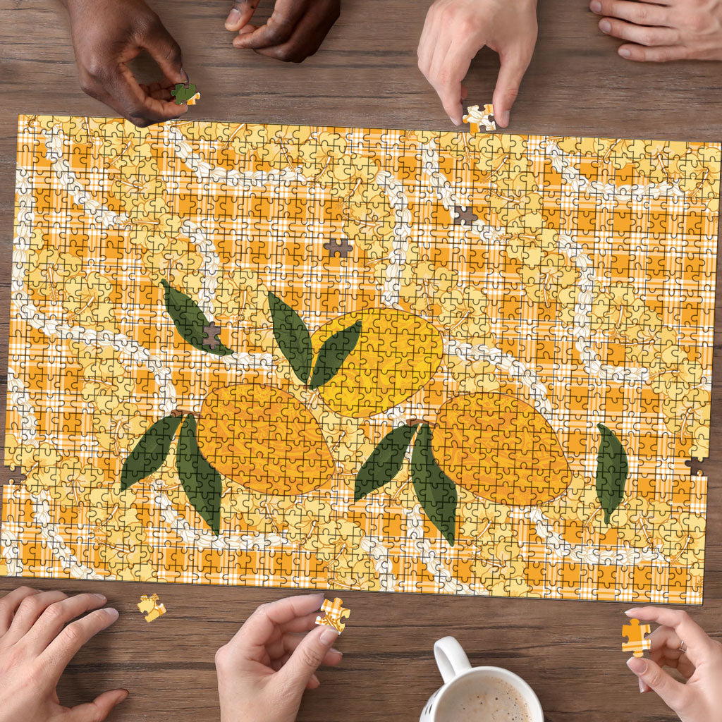 Alani Hawaiian Mango Palaka Puzzle Aloha Hibiscus Pikake Lei LT9 - Polynesian Pride