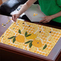 Alani Hawaiian Mango Palaka Puzzle Aloha Hibiscus Pikake Lei LT9 - Polynesian Pride