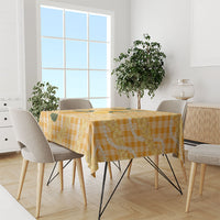 Alani Hawaiian Mango Palaka Tablecloth Aloha Hibiscus Pikake Lei LT9 - Polynesian Pride
