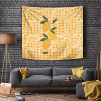 Alani Hawaiian Mango Palaka Tapestry Aloha Hibiscus Pikake Lei LT9 Orange - Polynesian Pride