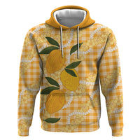Alani Hawaiian Mango Palaka Zip Hoodie Aloha Hibiscus Pikake Lei LT9 Pullover Hoodie Orange - Polynesian Pride