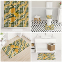 Uliuli Ahiahia Hawaiian Mango Palaka Bathroom Set Aloha Hibiscus Pikake Lei LT9 - Polynesian Pride