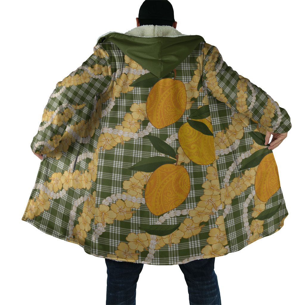 Uliuli Ahiahia Hawaiian Mango Palaka Cloak Aloha Hibiscus Pikake Lei LT9 - Polynesian Pride