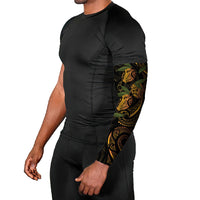 Hawaiian Mango Tribal Tattoo Arm Sleeves Gold Pacific Traditional Pattern LT9 - Polynesian Pride