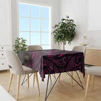 Hawaiian Mango Tribal Tattoo Tablecloth Pink Pacific Traditional Pattern LT9 - Polynesian Pride