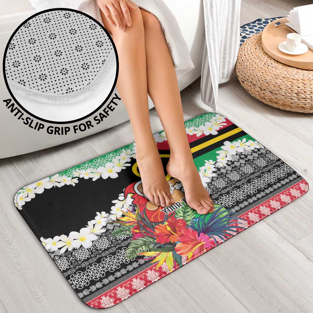Personalised Vanuatu Joyeux Noel Bathroom Set Proud To Be a Ni-Van Sand Drawing Art LT9 - Polynesian Pride