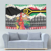 Personalised Vanuatu Joyeux Noel Tapestry Proud To Be a Ni-Van Sand Drawing Art LT9 - Polynesian Pride