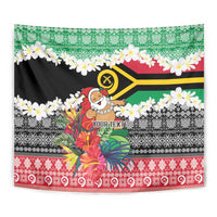 Personalised Vanuatu Joyeux Noel Tapestry Proud To Be a Ni-Van Sand Drawing Art LT9 - Polynesian Pride
