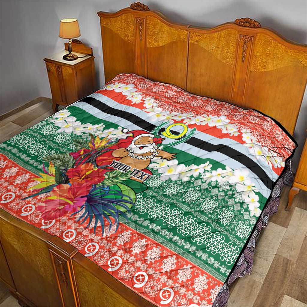 Personalised Penama Joyeux Noel Quilt Proud To Be a Ni-Van Sand Drawing Art LT9 - Polynesian Pride