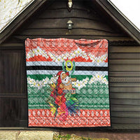 Personalised Penama Joyeux Noel Quilt Proud To Be a Ni-Van Sand Drawing Art LT9 - Polynesian Pride