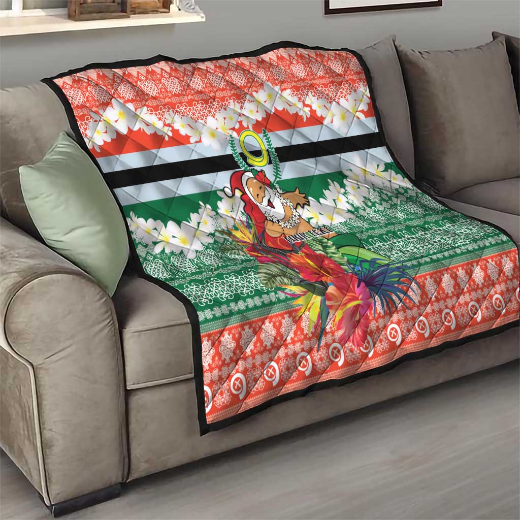 Personalised Penama Joyeux Noel Quilt Proud To Be a Ni-Van Sand Drawing Art LT9 - Polynesian Pride