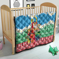Personalised Sanma Joyeux Noel Quilt Proud To Be a Ni-Van Sand Drawing Art LT9 - Polynesian Pride