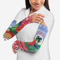 Personalised Shefa Joyeux Noel Arm Sleeves Proud To Be a Ni-Van Sand Drawing Art LT9 - Polynesian Pride