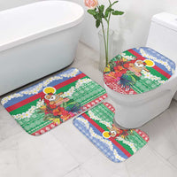 Personalised Shefa Joyeux Noel Bathroom Set Proud To Be a Ni-Van Sand Drawing Art LT9 - Polynesian Pride