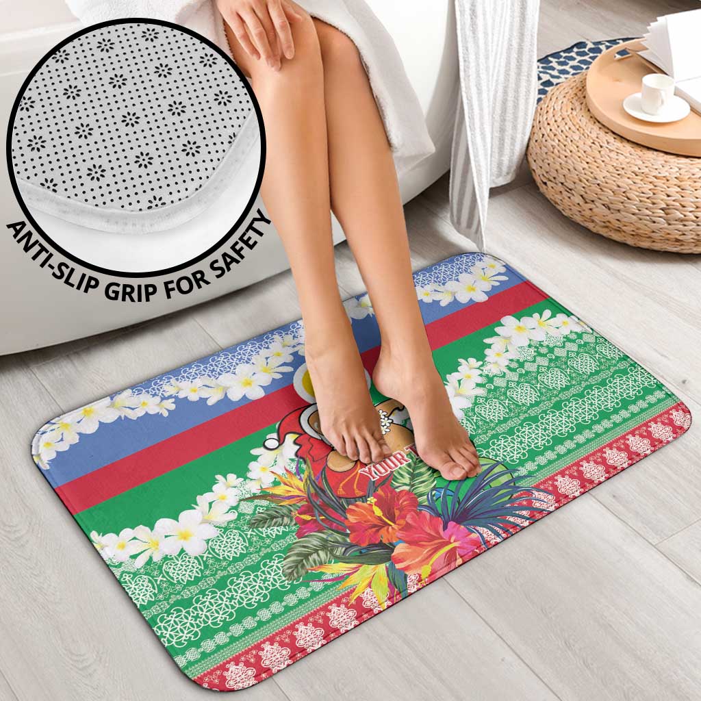 Personalised Shefa Joyeux Noel Bathroom Set Proud To Be a Ni-Van Sand Drawing Art LT9 - Polynesian Pride
