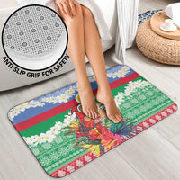 Personalised Shefa Joyeux Noel Bathroom Set Proud To Be a Ni-Van Sand Drawing Art LT9 - Polynesian Pride