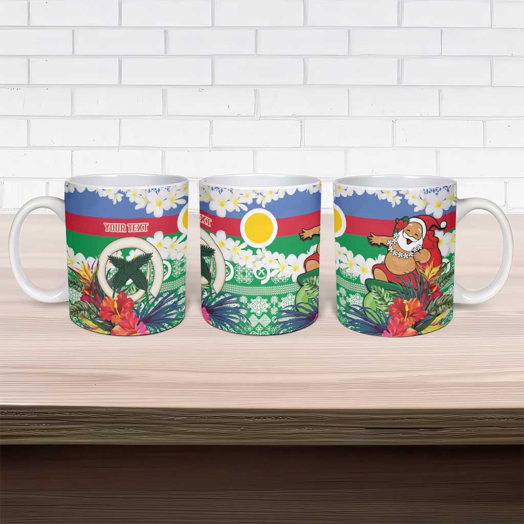 Personalised Shefa Joyeux Noel Ceramic Mug Proud To Be a Ni-Van Sand Drawing Art LT9 - Polynesian Pride