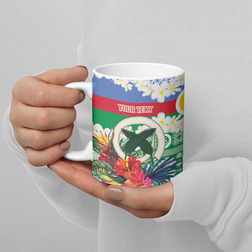 Personalised Shefa Joyeux Noel Ceramic Mug Proud To Be a Ni-Van Sand Drawing Art LT9 - Polynesian Pride