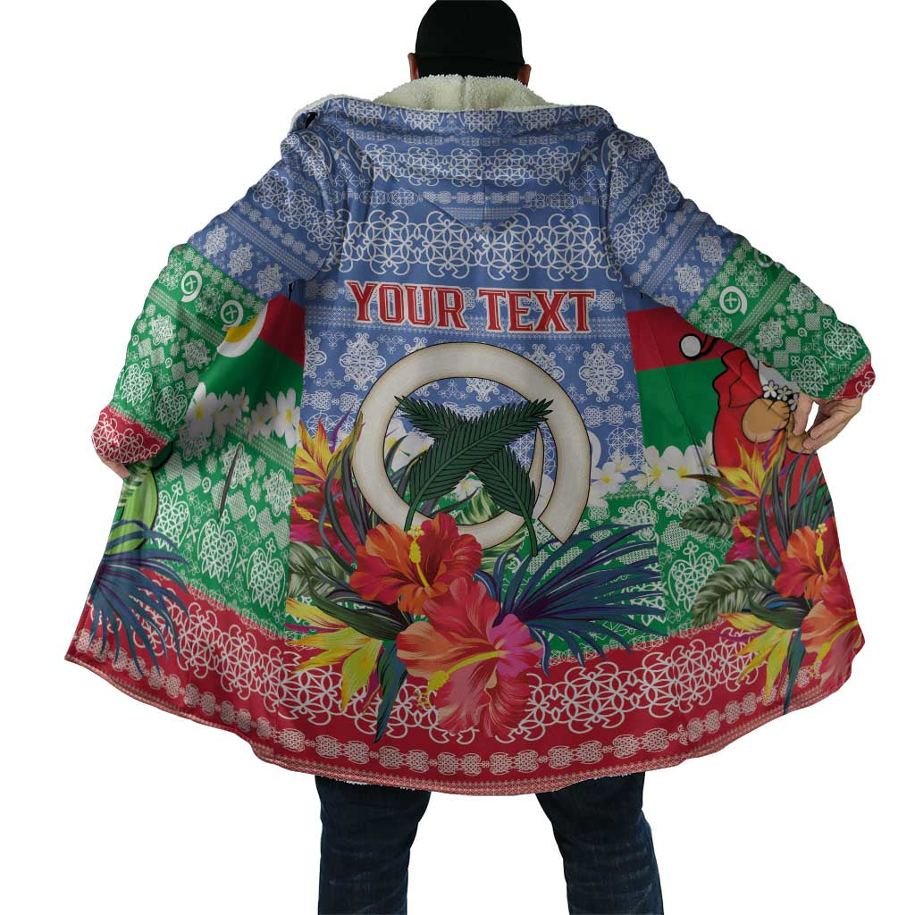 Personalised Shefa Joyeux Noel Cloak Proud To Be a Ni-Van Sand Drawing Art LT9 - Polynesian Pride