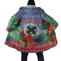 Personalised Shefa Joyeux Noel Cloak Proud To Be a Ni-Van Sand Drawing Art LT9 - Polynesian Pride