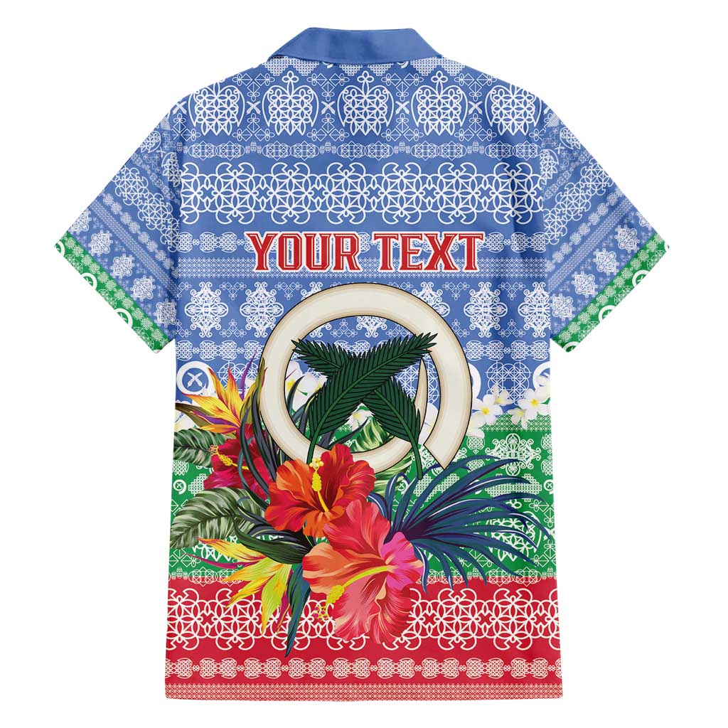 Personalised Shefa Joyeux Noel Hawaiian Shirt Proud To Be a Ni-Van Sand Drawing Art LT9 - Polynesian Pride