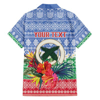 Personalised Shefa Joyeux Noel Hawaiian Shirt Proud To Be a Ni-Van Sand Drawing Art LT9 - Polynesian Pride