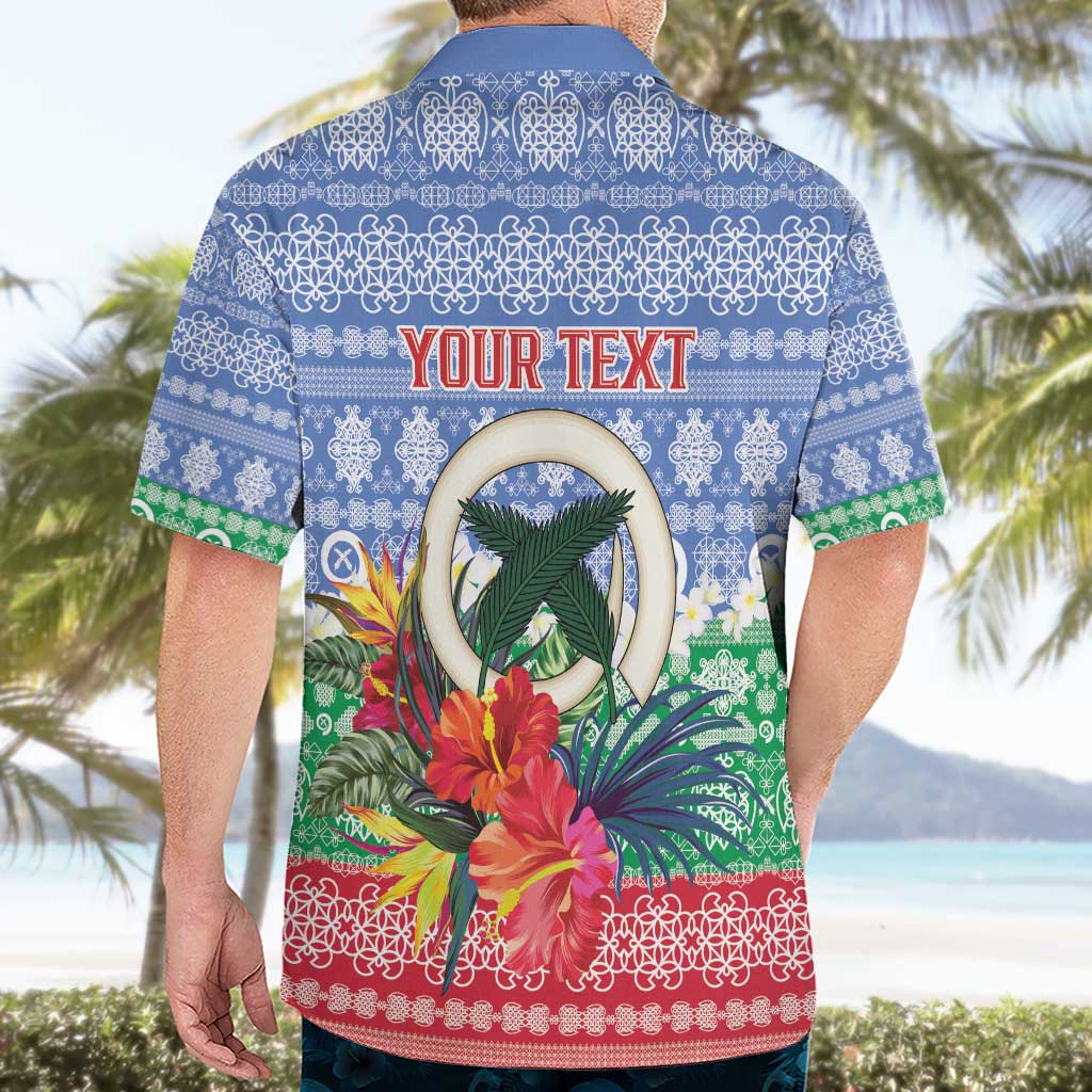 Personalised Shefa Joyeux Noel Hawaiian Shirt Proud To Be a Ni-Van Sand Drawing Art LT9 - Polynesian Pride