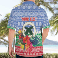 Personalised Shefa Joyeux Noel Hawaiian Shirt Proud To Be a Ni-Van Sand Drawing Art LT9 - Polynesian Pride