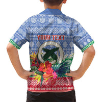 Personalised Shefa Joyeux Noel Hawaiian Shirt Proud To Be a Ni-Van Sand Drawing Art LT9 - Polynesian Pride
