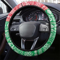 Shefa Joyeux Noel Steering Wheel Cover Proud To Be a Ni-Van Sand Drawing Art LT9 - Polynesian Pride