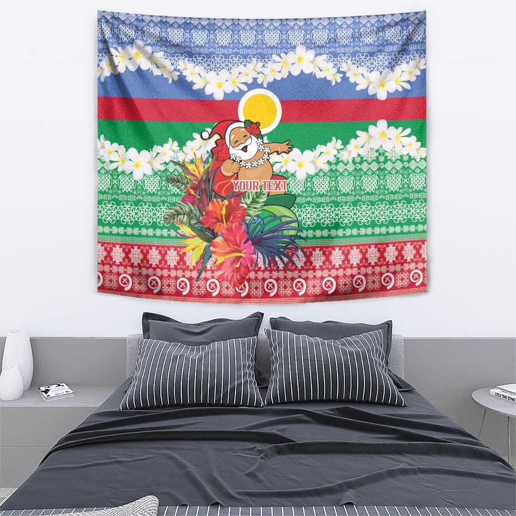 Personalised Shefa Joyeux Noel Tapestry Proud To Be a Ni-Van Sand Drawing Art LT9 - Polynesian Pride